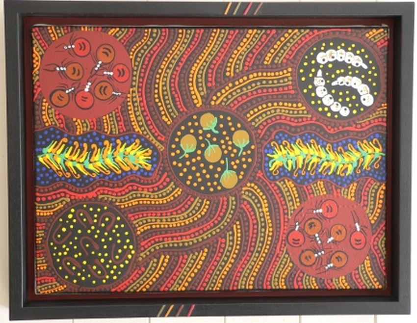 aboriginal art framed